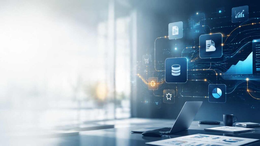 Abstract EDI and ERP data integration workflows